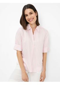Brax Damen Kurzarmbluse "Style VILLY", rosa, Gr. 46, 88% Viskose, 12% Polyamid, Blusen