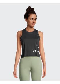 Venice Beach Damen Tanktop "YAEL", schwarz, sportlich, Gr. XXL, unifarben, Stoff, Obermaterial: 91% Polyamid, 9% Elasthan, Tops
