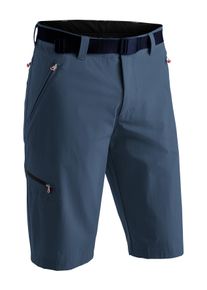Maier Sports Herren Bermudas "Nil Bermuda", blau, Gr. 46, 90% Polyamid, 10% Elasthan, Hosen, kurze Herren Wanderhose, moderne Outdoor-Bermuda,