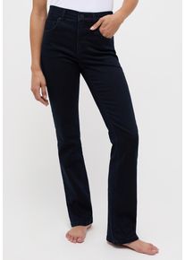 Angels Damen Bootcut-Jeans "LENI", blau, casual, Gr. 48, Denim/Jeans, Obermaterial: 92% Baumwolle, 6% Polyester, 2% Elasthan, Jeans