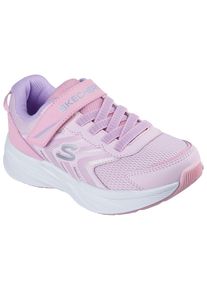 Skechers Kinder Sneaker "MICROSPEC TREAD", Gr. 27, bunt, Lederimitat, Textil, kontrastfarbene Details, sportlich, Schuhe, Klettschuh mit Gummizug,