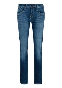 Pepe Jeans Herren Slim-fit-Jeans "HATCH", blau, casual, Gr. 31, Denim/Jeans, Obermaterial: 94% Baumwolle, 4% Elastomultiester, 2% Elasthan, Jeans, im