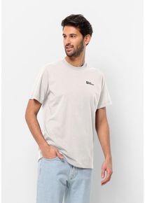 Jack Wolfskin Herren T-Shirt "ESSENTIAL T M", grau, Gr. S, 1. OBERSTOFF: 100% BAUMWOLLE; 2. OBERSTOFF: 100% BAUMWOLLE, Shirts