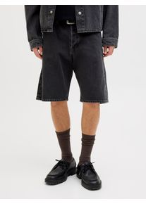 Jack & Jones JACK & JONES Herren Relaxshorts "JJIALEX JJORIGINAL SHORTS SBD 300 SN"schwarz denim pack:sbd 499, modisch, Gr. S, unifarben, Web, Obermaterial: 100%
