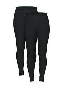 Pieces Damen Leggings "PCAMELIA LEGGINGS 2-PACK NOOS BC"schwarz pack:2 pack schwarz, schwarz, modisch, Gr. XL, unifarben, Jersey, Obermaterial: 95%