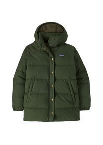 Patagonia Cotton Down Parka Mantel Women (Gr XL |oliv)