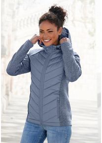 Vivance Steppjacke blau Gr. 34 für Damen