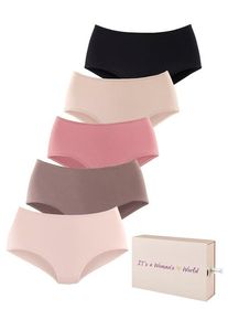Lascana Taillenslip mehrfarbig Gr. 32/34 für Damen. Körpernah. Nachhaltig.