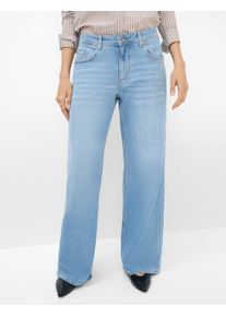 Brax Damen Five-Pocket-Hose Style MORGAN USED LIGHT BLUE, denim hellblau, Gr. 38L