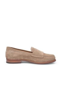 Heinrich Dinkelacker Slipper & Pantoletten - Loafer Wien Double Monk V - Gr. 43,5 (EU) - in Beige - f&uuml;r Damen
