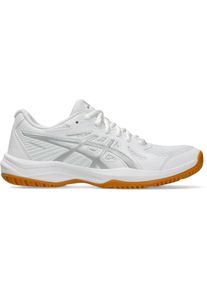 asics Upcourt 6 Hallenschuhe Damen - weiß - Gr. 42 - Lederimitat