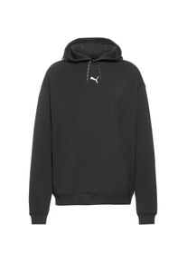 Puma Cloudspun Hoodie Herren - schwarz - Gr. XL - Polyester/Lyocell/Elastan