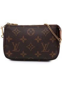 Louis Vuitton Crossbody Bags - Monogram Mini Pochette Accessoires - Gr. unisize - in Braun - f&uuml;r Damen