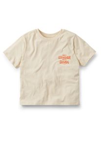 Passenger Woodcut T-Shirt T-Shirt Damen (Gr S |beige)