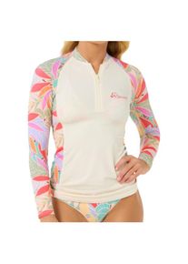 Rip Curl Cala Vadella L/S UPF Rash Vest Lycra Damen (Gr XXL |weiß)