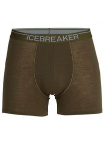 Icebreaker Anatomica Boxers Merinounterw&auml;sche Herren Wandern (Gr XL |braun)