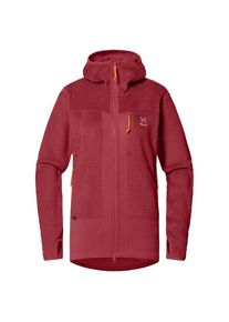 Haglöfs Haglöfs Vassi Mid Hood Fleecejacke Damen (Gr XS |rot)