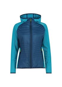 CMP Performance Jacket Fix Hood Hybrid Kunstfaserjacke Women (Gr 46 |blau)