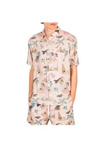 Iriedaily Resort S/S Shirt Hemd Herren Freizeit (Gr XXL |rosa)