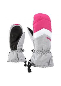 Ziener Lettero AS Mitten Glove Junior Handschuhe Kinder (Gr&ouml;&szlig;e 6,5 |grau |wasserdicht)
