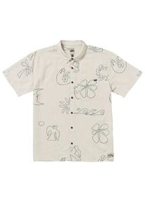 Billabong Together Woven Shirt S/S Hemd Herren (Gr S |beige)