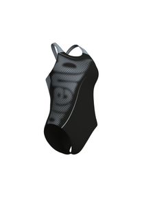 arena Damen Badeanzug "arena Feel Damen Bright Glare V Back Badeanzug"schwarz, sea fo, sportlich, Gr. 46, Obermaterial: 80% Polyamid, 20% Elasthan,
