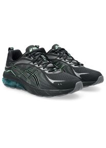 Sneaker asics SPORTSTYLE "GEL-QUANTUM 180 VIII", Herren, Gr. 42,5, schwarz (schwarz, menthol), Synthetik, Schuhe Sneaker