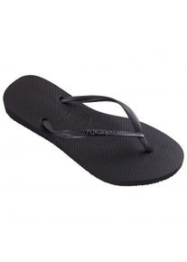 Havaianas Slim Sandalen Damen (Gr 35/36 |grau/schwarz)