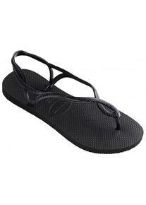 Havaianas Luna Sandalen Damen (Gr 35/36 |schwarz)