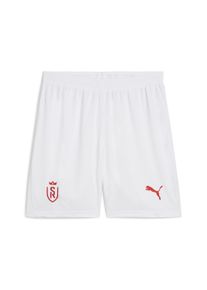 Puma Herren Sporthose "Stade Reims Fußballshorts Herren", rot, Gr. M, unifarben, Obermaterial: 100% Polyester, Hosen