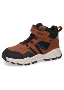 Kinder Schnürboots, Dockers by Gerli, Gr. 37, braun, Lederimitat, Textil, sportlich, Schuhe, Trekkingstiefel, Winterstiefel, Schnürboots mit DOCK-TEX