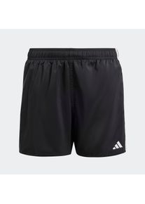 Kinder Badeshorts "3S SHORTS BY", schwarz-weiß, sportlich, Gr. 116, adidas Performance, Obermaterial: 100% Polyester, Badehosen