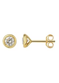 ONE ELEMENT Damen Paar Ohrhänger "0.40 ct Diamant Brillant Ohrringe Ohrstecker", Damen, 0,4 ct, Gelbgold 585-Gold-Diamanten, gold, Gelbgold 585,