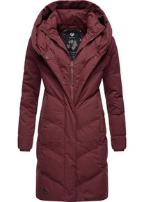Ragwear Damen Steppmantel "Natalka", rot, modisch, Gr. M, Außenmaterial: 100% Polyester, Innenfutter: 100% Polyester, Wattierung: 100% Polyester,