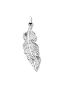 ONE ELEMENT Mädchen Ketten-Anhänger "Zirkonia Feder Anhänger aus 925 Silber", Silber 925 (Sterlingsilber), silber, Silber 925 (Sterlingsilber),