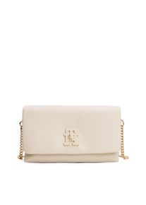Tommy Hilfiger Damen Umhängetasche "TH MODERN MINI CROSSOVER", beige, Lederimitat, unifarben, Taschen, Damen Minibag, Crossbag, Clutch mit edlem