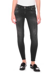 Damen Bequeme Jeans "PULPC", schwarz, Gr. 32, Le Temps Des Cerises, 83% Baumwolle, 6% Polyester, 3% Elasthan, Jeans, mit eng anliegendem Schnitt