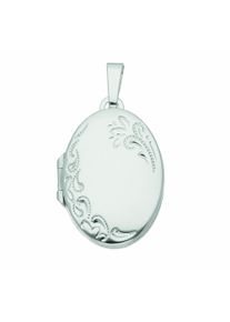 Adelia´s ADELIA ́S Damen Ketten-Anhänger "Damen 925 Silber Medaillon Anhänger", Damen, Silber 925 (Sterlingsilber), silber, Silber 925 (Sterlingsilber),