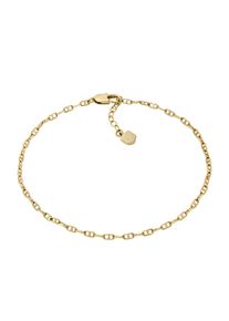 Fossil Fußkette "Schmuck Metall Körperschmuck HERITAGE, JA7279710, JA7280040", Metall, gold, Metall, Fußkettchen