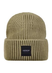 Icepeak Herren Strickmütze "HANAMAULU", beige, sportlich, unifarben, Strick, Microfaser, Mützen