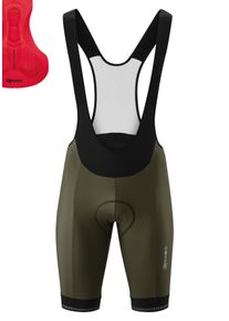 Gonso Herren Fahrradhose "SITIVO BIB", rot, Gr. XXL, 65% Polyamid (Recycelt), 35% Elasthan, Hosen, Herren Radhose, innovatives Sitzpolster,