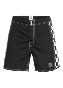 Quiksilver Herren Boardshorts "Original Arch 16"", schwarz-weiß, Gr. 34, 100% Baumwolle, Hosen