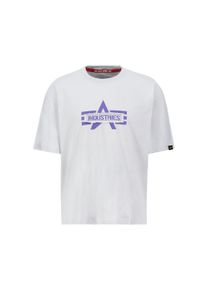 Herren T-Shirt "Alpha Industries Men - T-Shirts Logo Edge T-Shirt", grau, Gr. XXXL, Alpha Industries, Obermaterial: 100% Baumwolle, Shirts