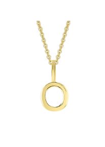 ONE ELEMENT Damen Ketten-Anhänger "Buchstabe O Buchstaben Anhänger aus 333 Gelbgold", O, Gelbgold 333-Gold, gold, Gelbgold 333, Gold,