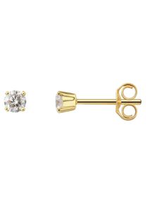 ONE ELEMENT Damen Paar Ohrhänger "0.25 ct Diamant Brillant Ohrringe Ohrstecker", Damen, 0,25 ct, Gelbgold 585-Gold-Diamanten, gold, Gelbgold 585,