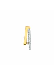 Adelia´s ADELIA ́S Damen Ketten-Anhänger "333 Gold Anhänger", mit Zirkonia, Gold, gold, Gold, Schmuckanhänger, mit Zirkonia Goldschmuck für Damen
