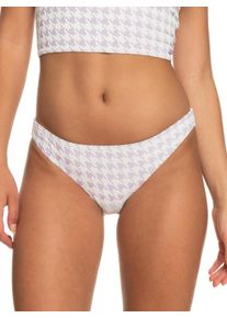Roxy Damen Bikini-Hose "Check It", lila, Gr. S, 75% Polyester, 16% Nylon, 9% Elasthan, Badehosen