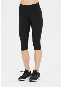 Endurance Damen Lauftights "Raleigh", schwarz, sportlich, Gr. 36, unifarben, 75% Polyamid, 25% Elasthan, Hosen, Im smarten Dreiviertel-Design