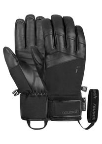 Reusch Damen Skihandschuhe "Snow Pro Down R-TEX XT", schwarz, sportlich, Gr. 9, mehrfarbig, 60% Polyester, 40% Rindsleder, Handschuhe, höchste