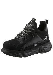 Buffalo Herren Plateausneaker "CLD CHAI", Gr. 45, schwarz, Nubuklederimitat, Lederimitat, Textil, sportlich, Schuhe, Chunky Sneaker, Halbschuh,